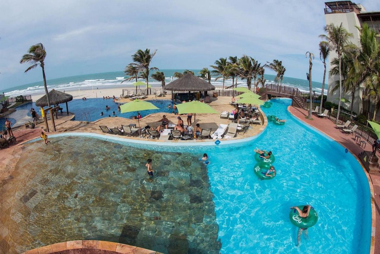 ホテルSurpreendente Apartamento No Beach Park - By Ideal Trip Hospedagens アキラス エクステリア 写真
